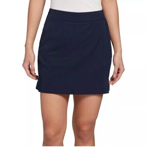 Lady Hagen 16" Perforated Golf Tennis Hiking Skort, Dark Navy Blue, NWT